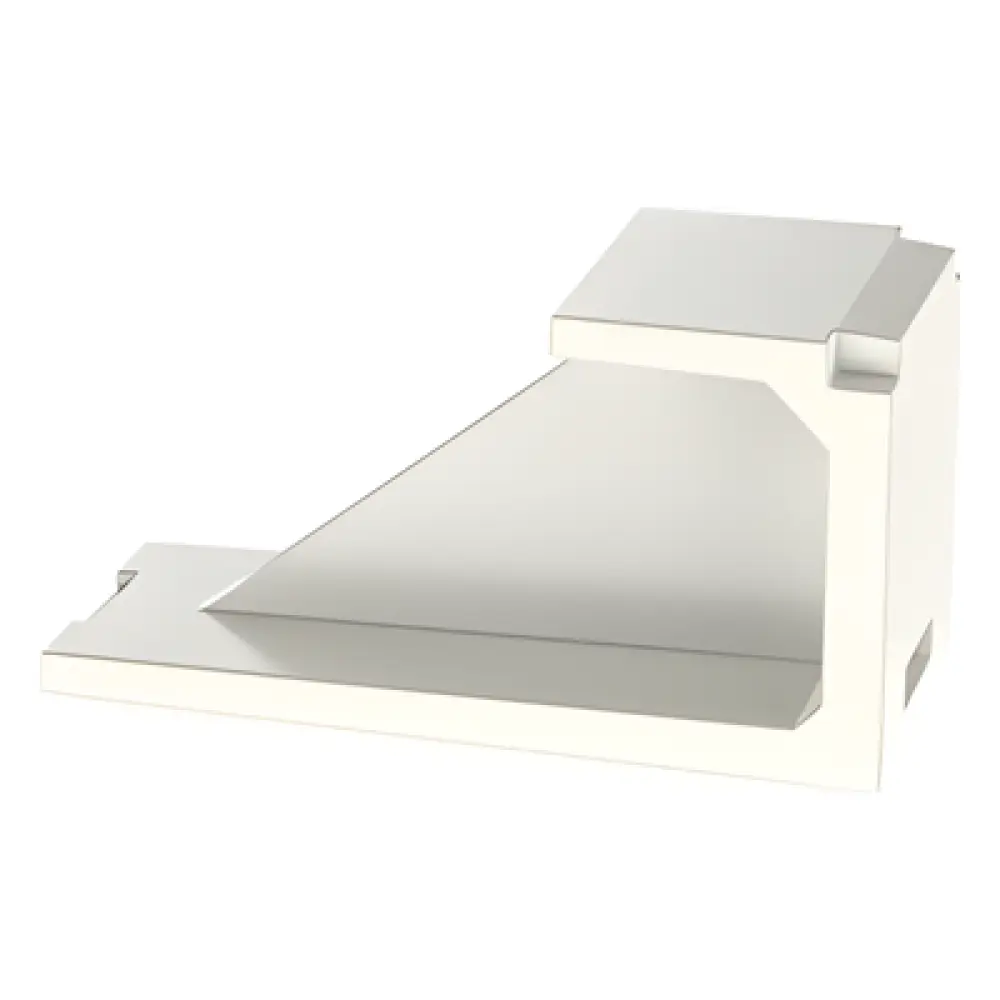 Módulo de Tapa Ciega / Mini-Com / Blanco Mate / 1 Espacio / Compatible RoHS
