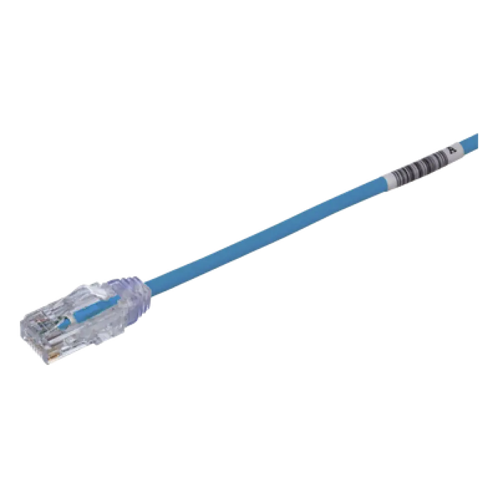 Cable de Parcheo UTP Cat6 / 28 AWG Diámetro Reducido 3.8 mm / 10 m (32.81 ft) / Rendimiento 250 MHz / Doble Clasificación CM/LSZH / PoE hasta 90 W
