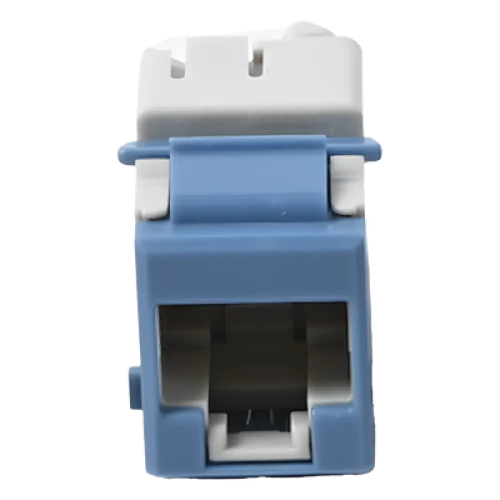 Jack Keystone / Cat6a UTP / Terminación 110 / RJ45 / -10 a 60°C / UL 94 V-0