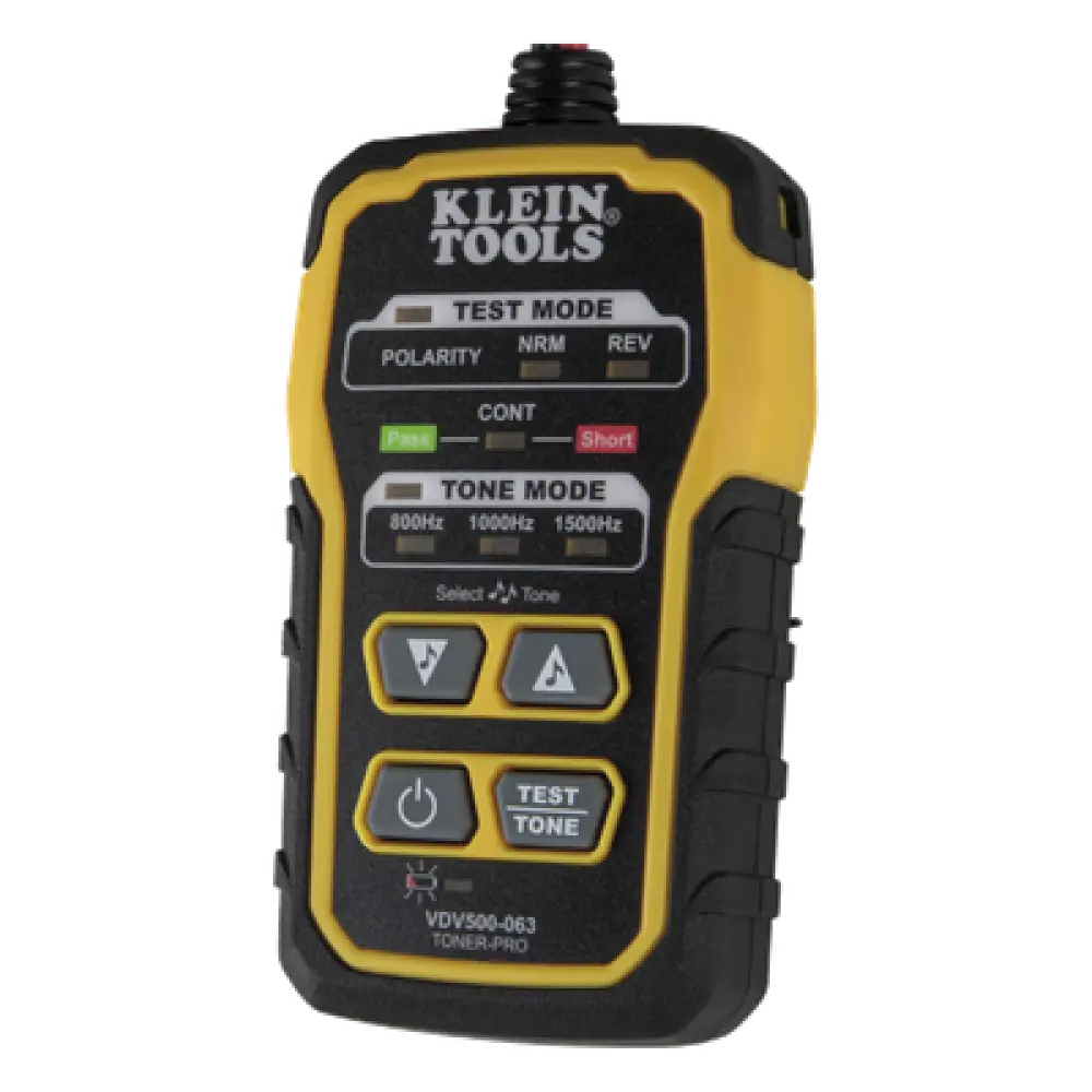 Generador de Tono / 5 Cadencias / RJ11-RJ45 / Prueba Continuidad y Polaridad / ABN en Ángulo