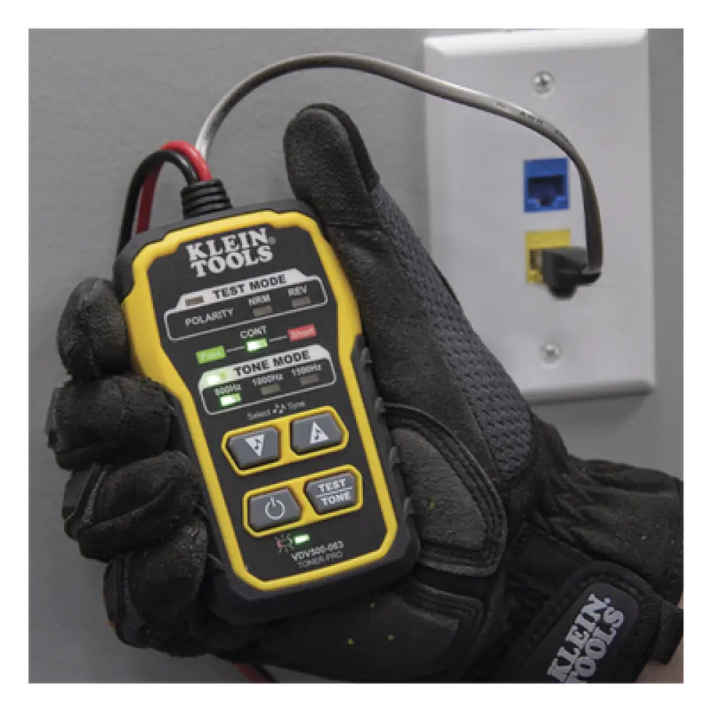 Generador de Tono / 5 Cadencias / RJ11-RJ45 / Prueba Continuidad y Polaridad / ABN en Ángulo