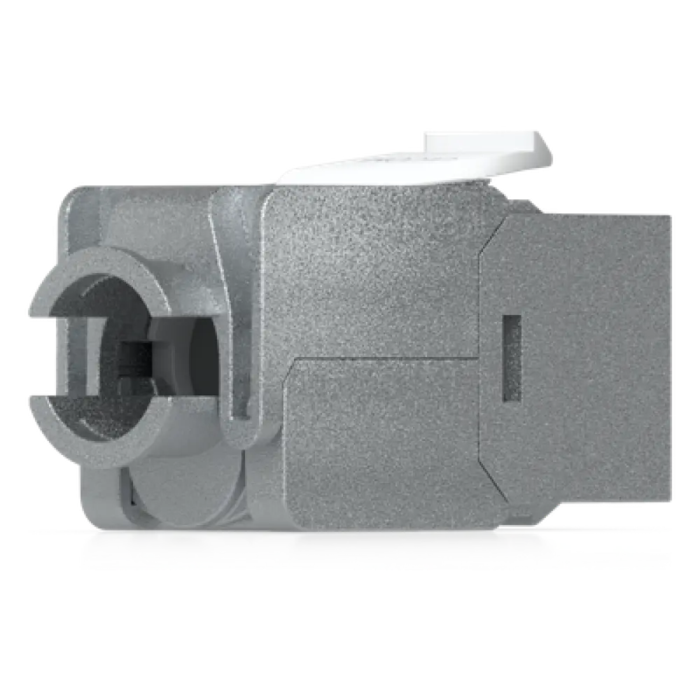 Keystone Jack / Cat6A / Terminación Toolless / Snap-In / 12 Piezas / 23-26 AWG
