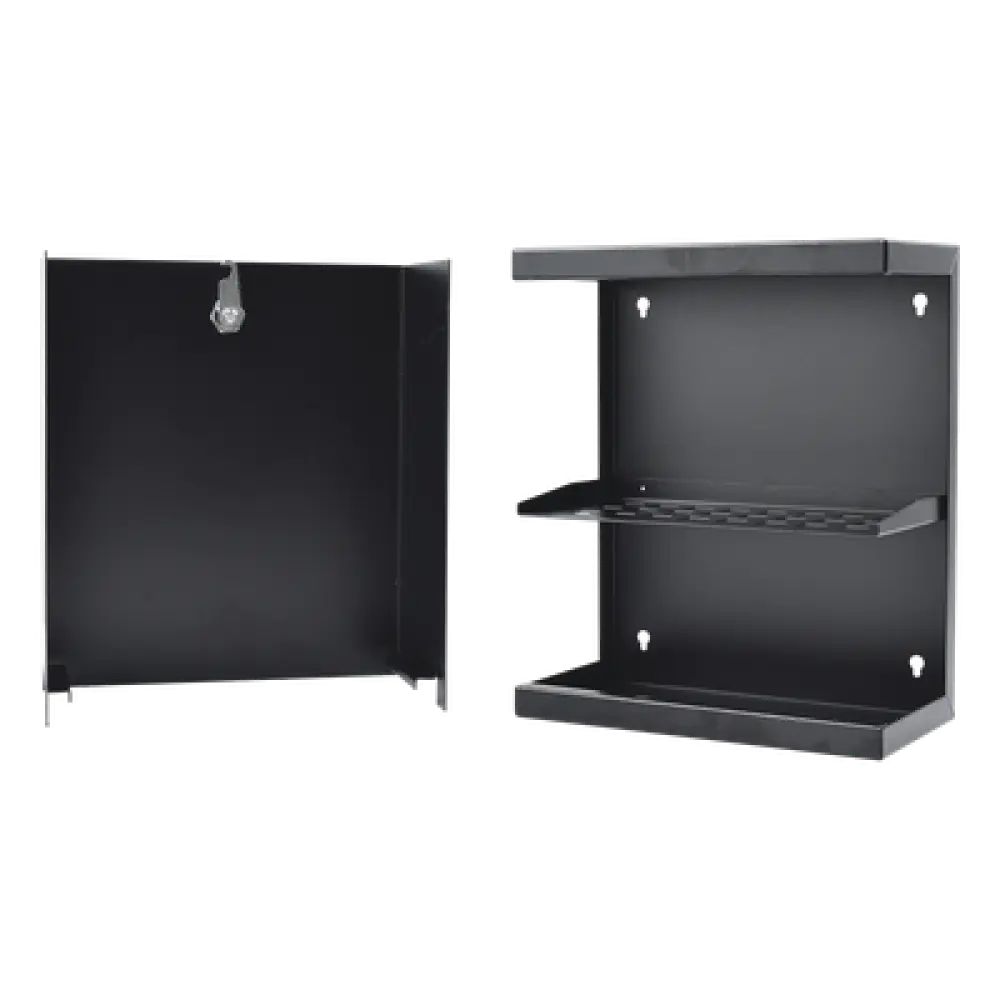 Gabinete de Consolidación / 24 Puertos Keystone / Montaje Pared o Techo Falso / Acero / 256 x 306 x 137 mm