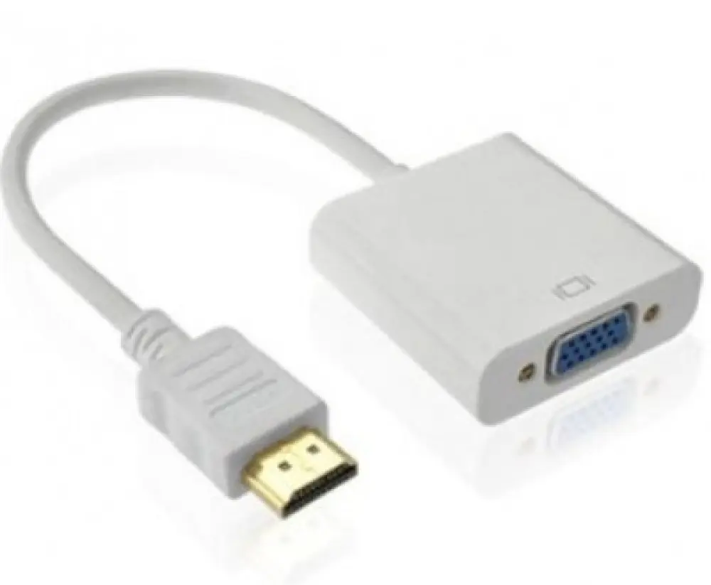 Convertidor HDMI a VGA, Blanco, BROBOTIX 110910
