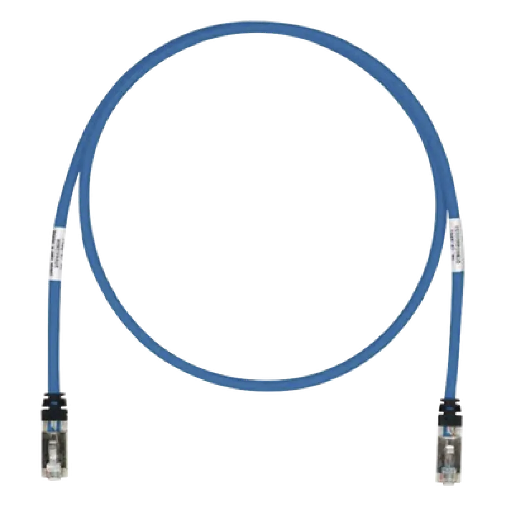 Patch Cord Cat6A / Blindado S/FTP / 30 ft (9.14 m) / CM/LS0H / Azul