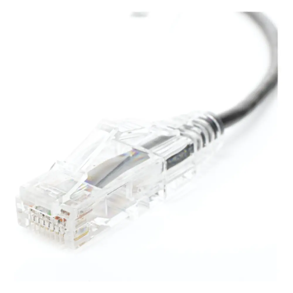 Cable de Parcheo Slim UTP Cat6 / 30 cm (0.98 ft) / 28 AWG / 1 Gbps+ / RJ45 / IEEE 802.3ab