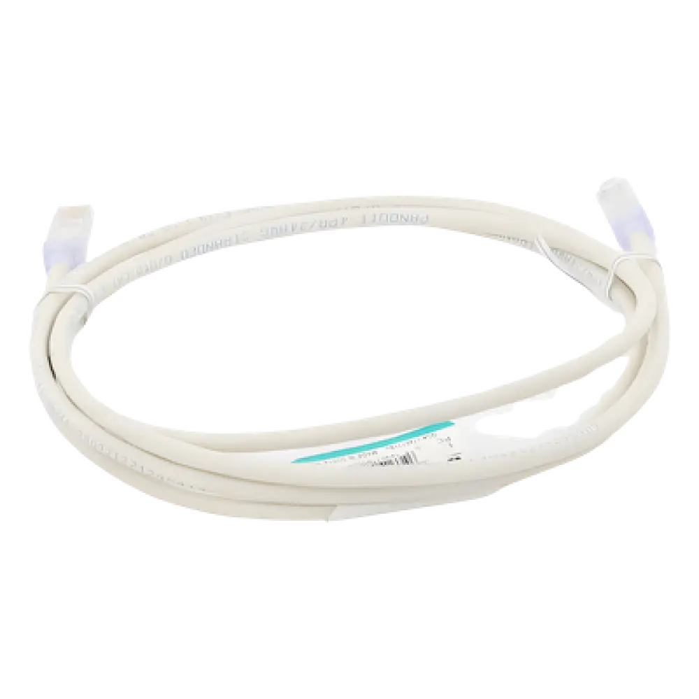 Cable de Parcheo UTP / Cat 6 / 2 m (6.56 ft) / 24 AWG / T568B / Blanco Mate