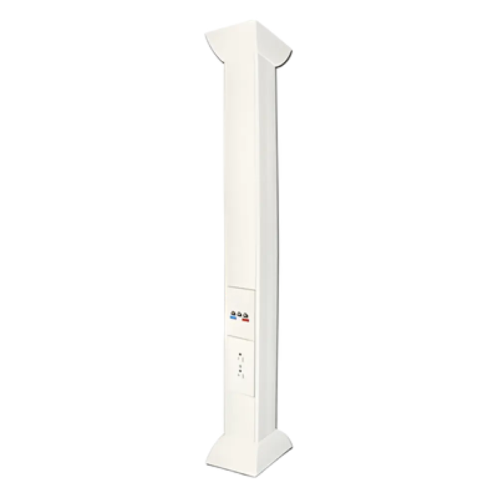 Pole para Instalaciones Eléctricas y Datos / 3 m (9.84 ft) / PVC Rígido de Alto Impacto / -40°C a +85°C / Sistema de Aterrizaje Integrado