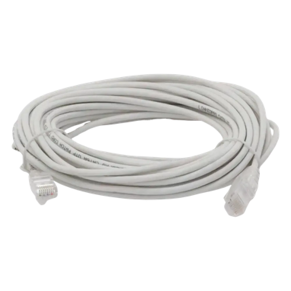 Cable de Parcheo Slim UTP Cat6A / 10 m (32.81 ft) / 28 AWG / RJ45 / Blanco