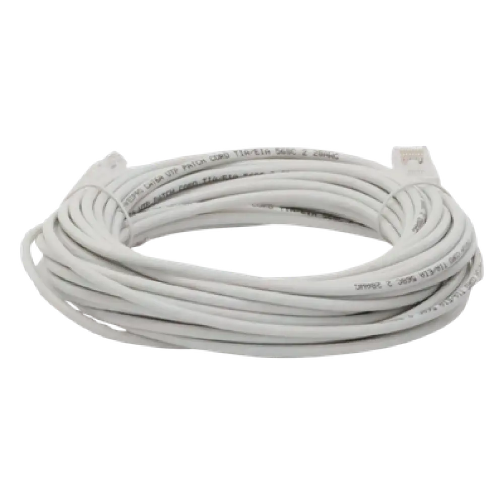 Cable de Parcheo Slim UTP Cat6A / 10 m (32.81 ft) / 28 AWG / RJ45 / Blanco