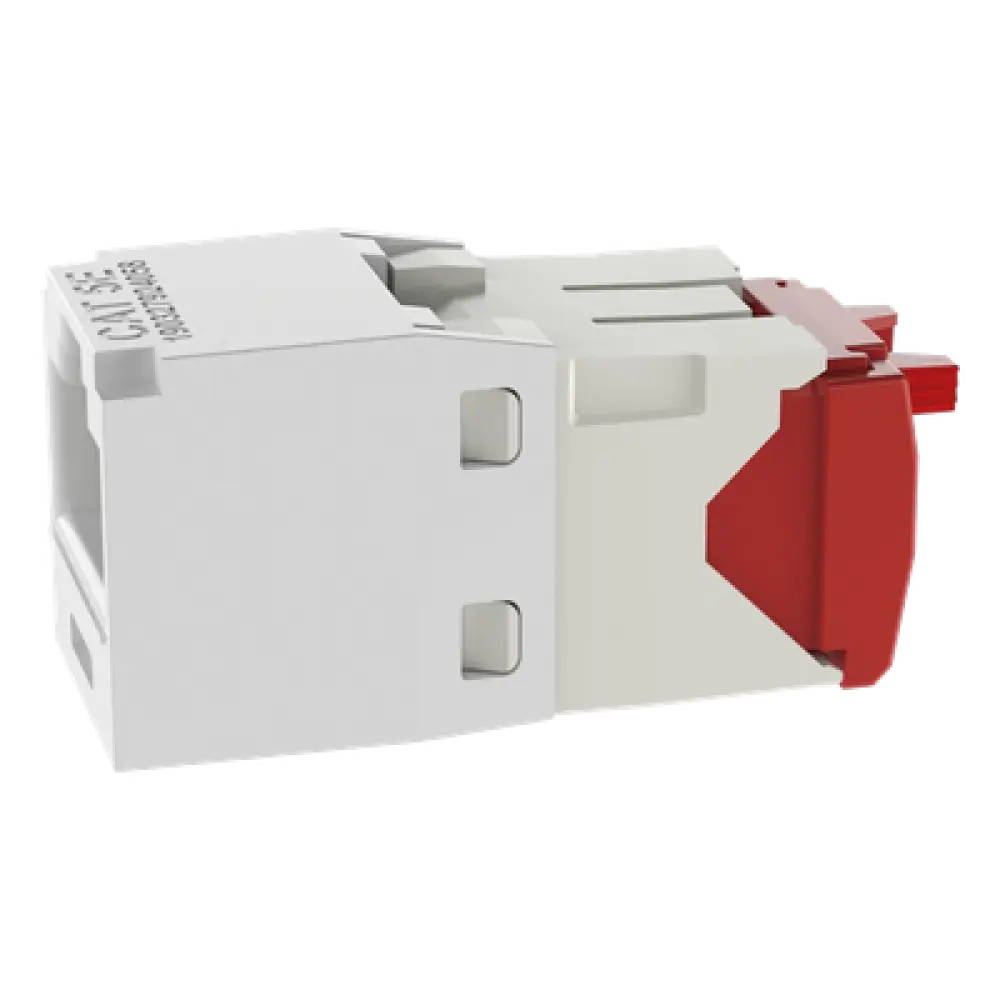 Conector Jack RJ45 / Mini-Com TG / Cat 5e / 8P8C / Sin herramienta de impacto / -10°C a 65°C