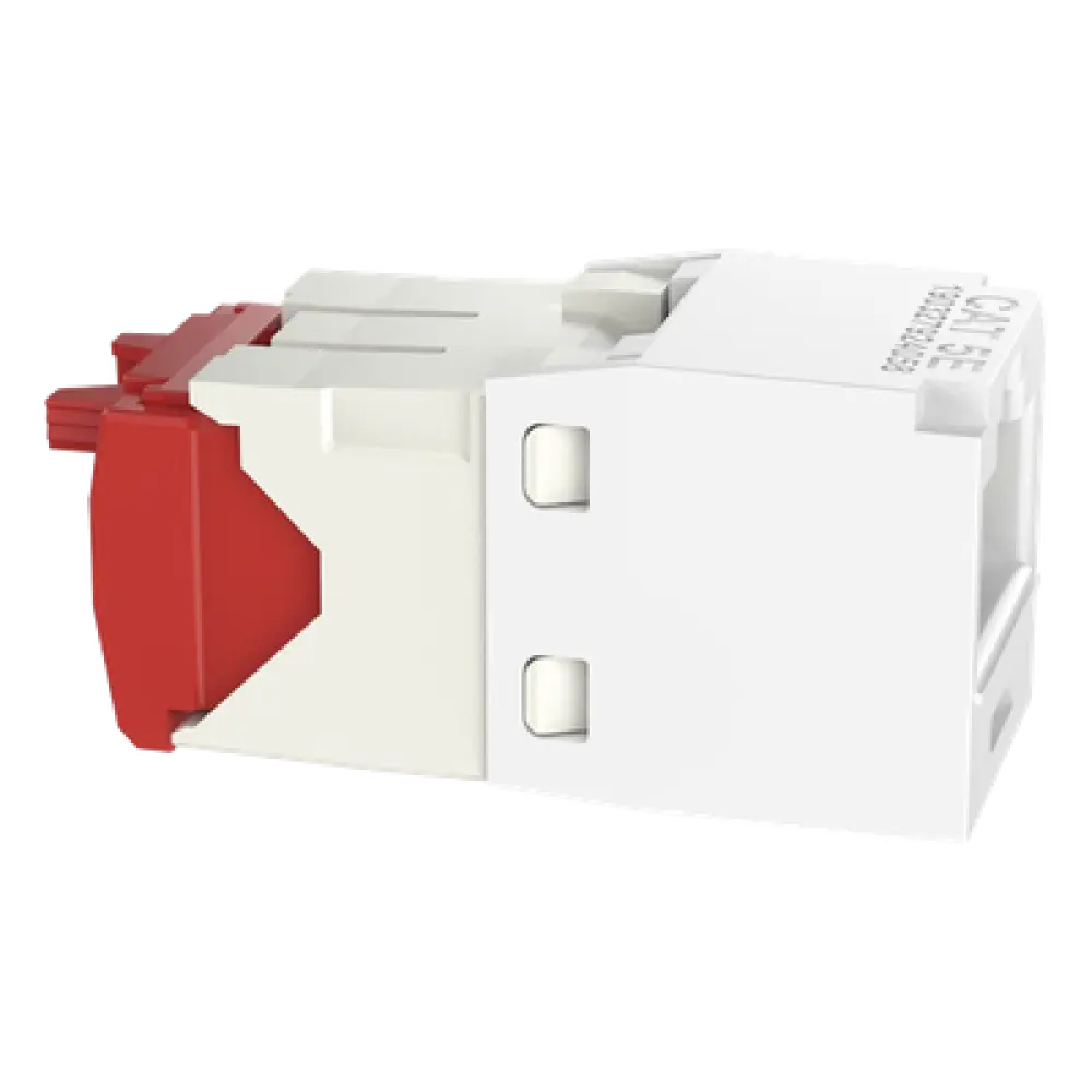 Conector Jack RJ45 / Mini-Com TG / Cat 5e / 8P8C / Sin herramienta de impacto / -10°C a 65°C