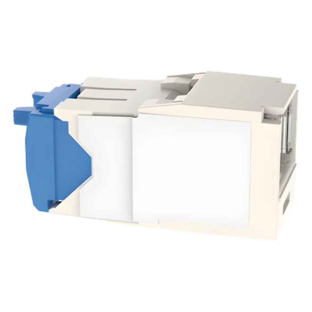 Conector Jack RJ45 / Cat 6A / 8P8C / Terminación TG sin Impacto / 22-26 AWG / -10°C a 65°C / 100W HDBaseT / Blanco