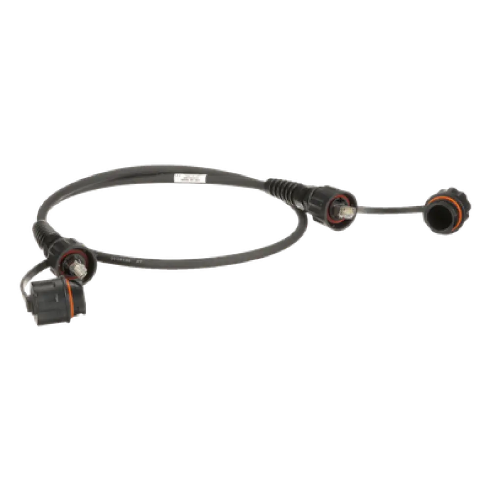 Cable Patch Cord Industrial / Cat6A Blindado S/FTP / IP65/IP67 / 1 m (3.28 ft) / -20°C a 70°C / T568B