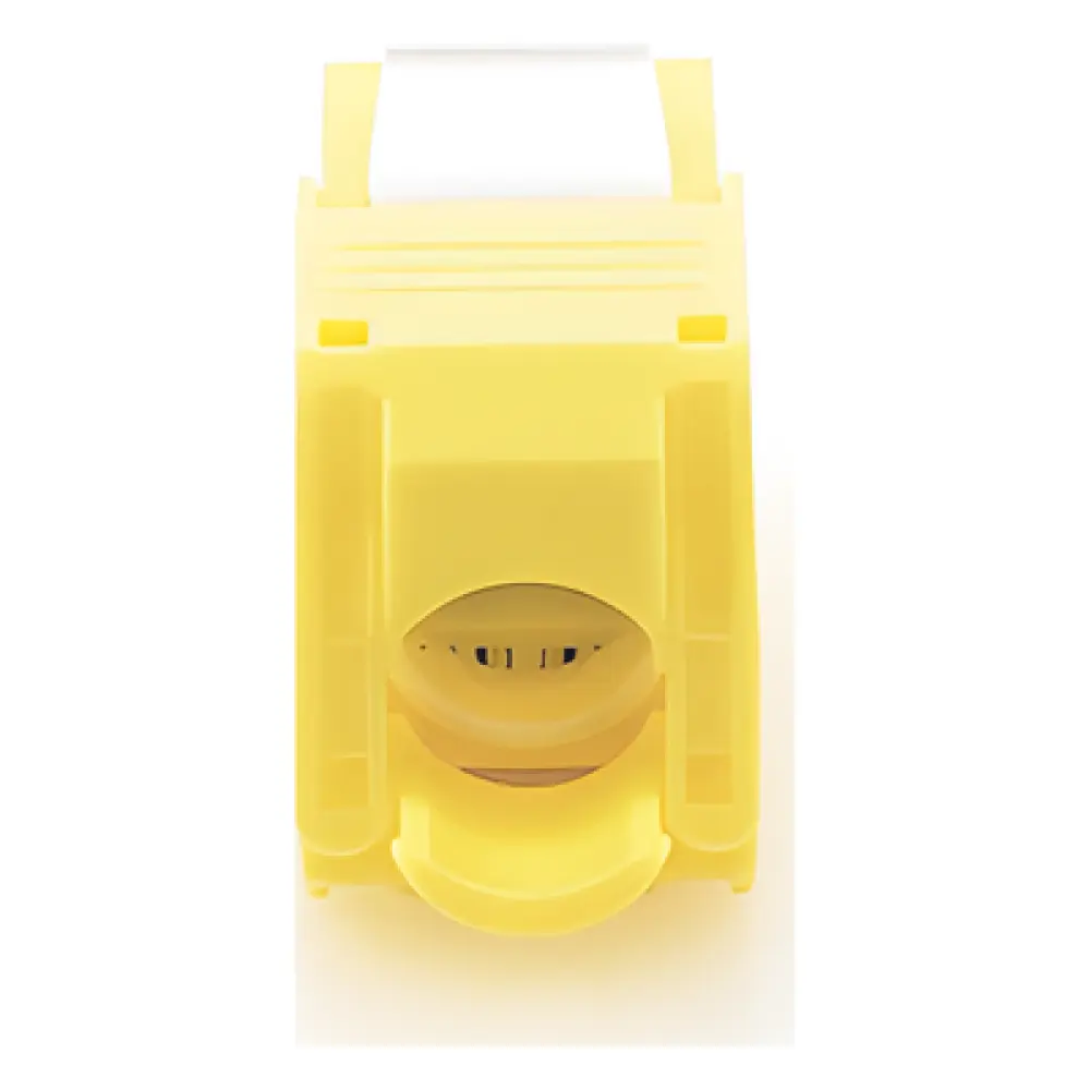 Módulo Jack Keystone / Cat6 / Toolless / Terminación 180° / UTP / Amarillo