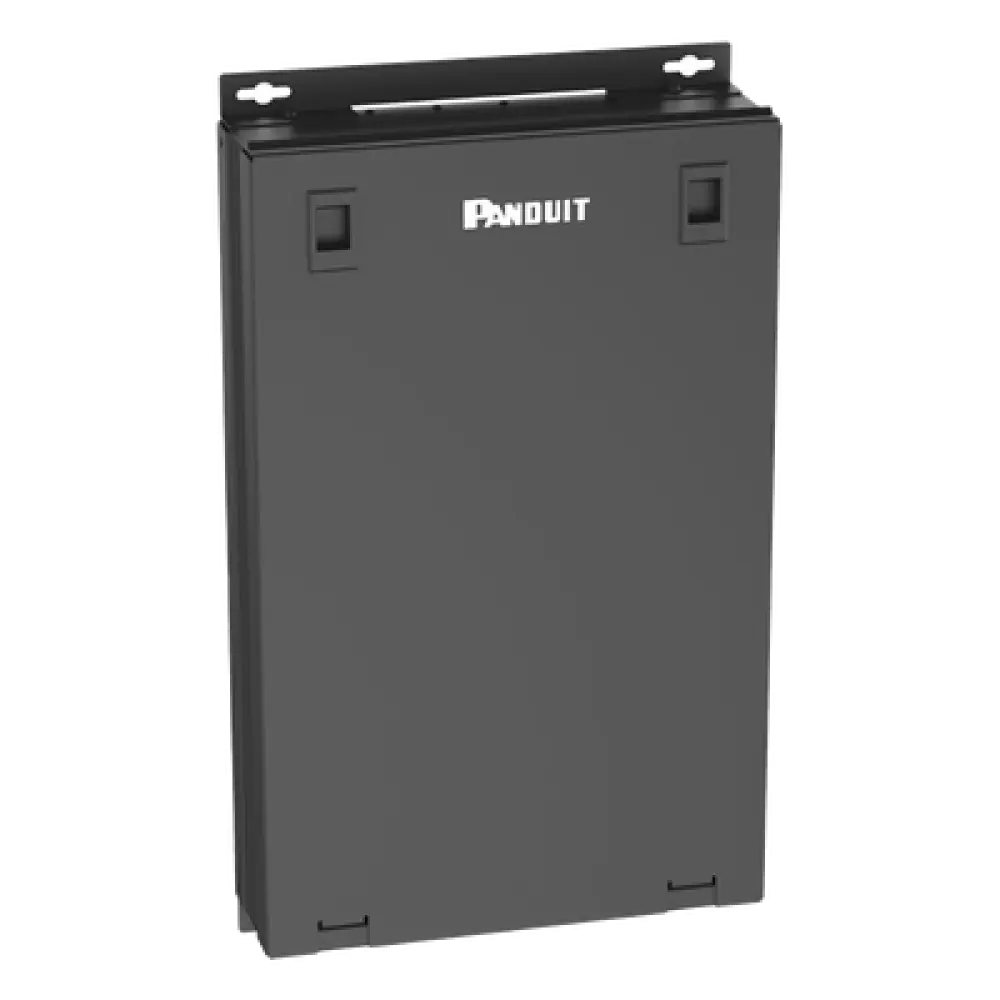Caja de Consolidación / 48 Puertos / 2 UR / Acero / Montaje Piso-Pared-Techo / 12.1x3.75x19.35 in