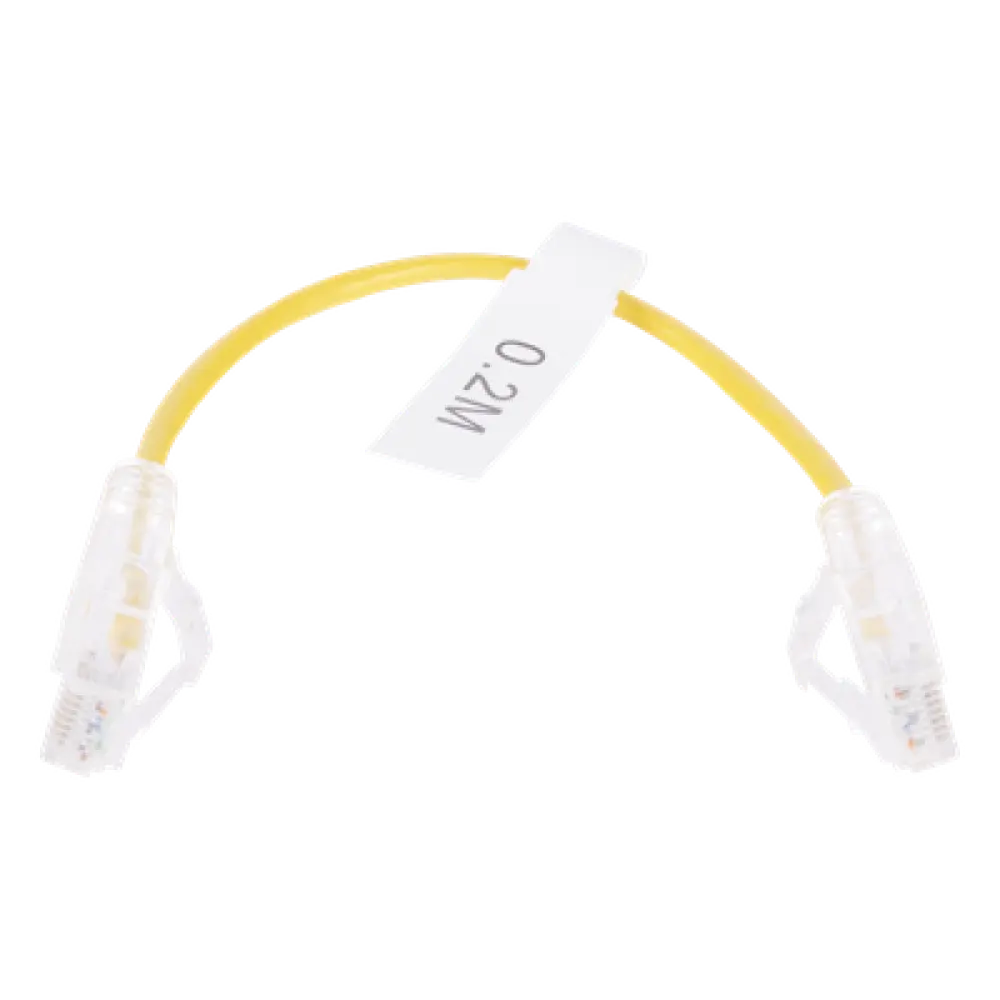 Cable de Parcheo Slim UTP / Cat6 / 20 cm (0.66 ft) / 28 AWG / 1 Gbps / RJ45