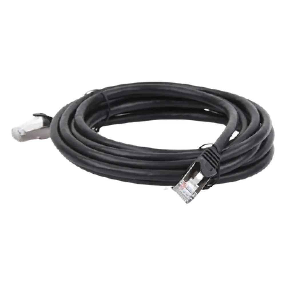Cable de Parcheo FTP / Cat6 / 3.0m (9.84 pies) / Blindaje Global / RJ45 / Negro