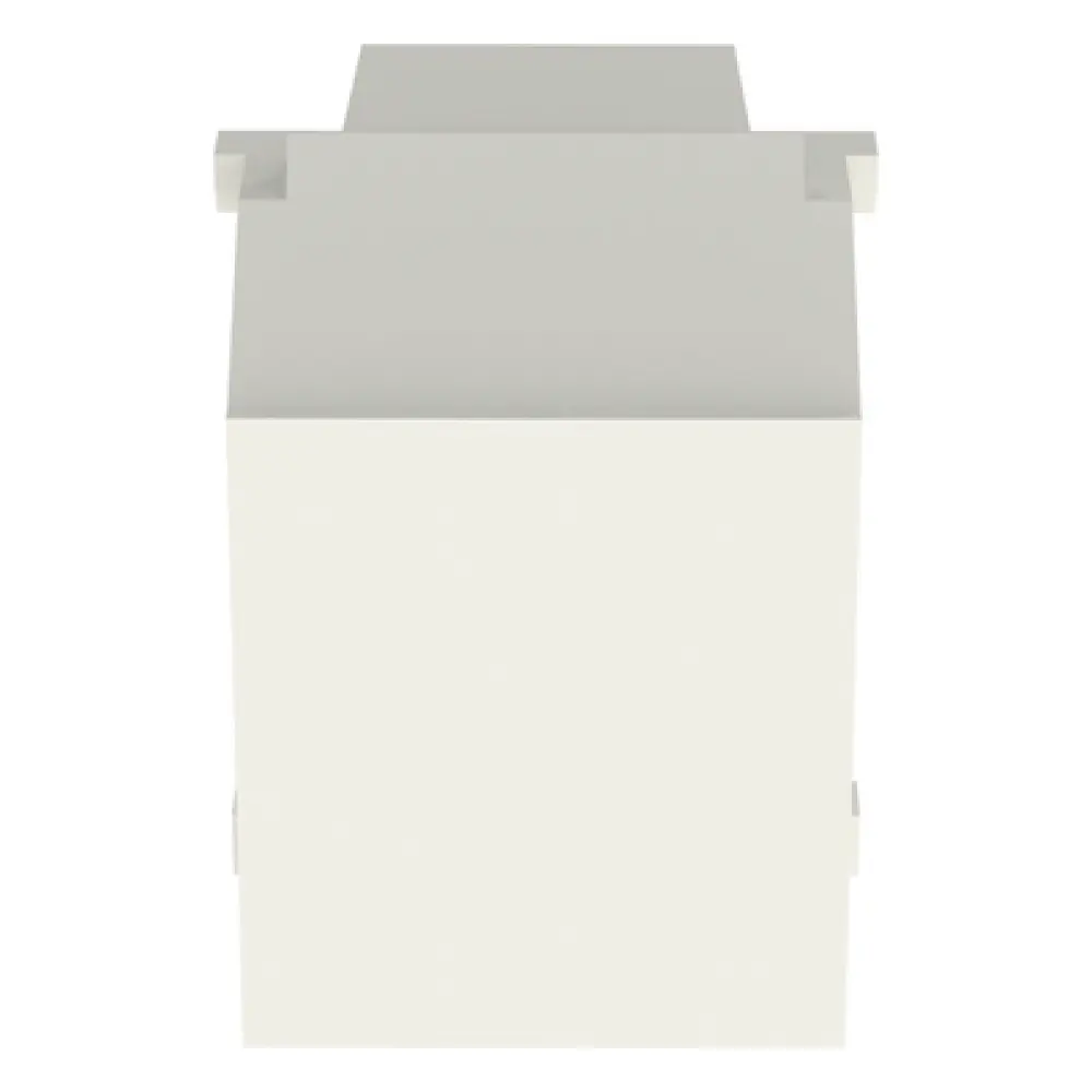 Módulo de Tapa Ciega / Tipo Keystone / Blanco Mate / 1 Espacio / 1 Pieza