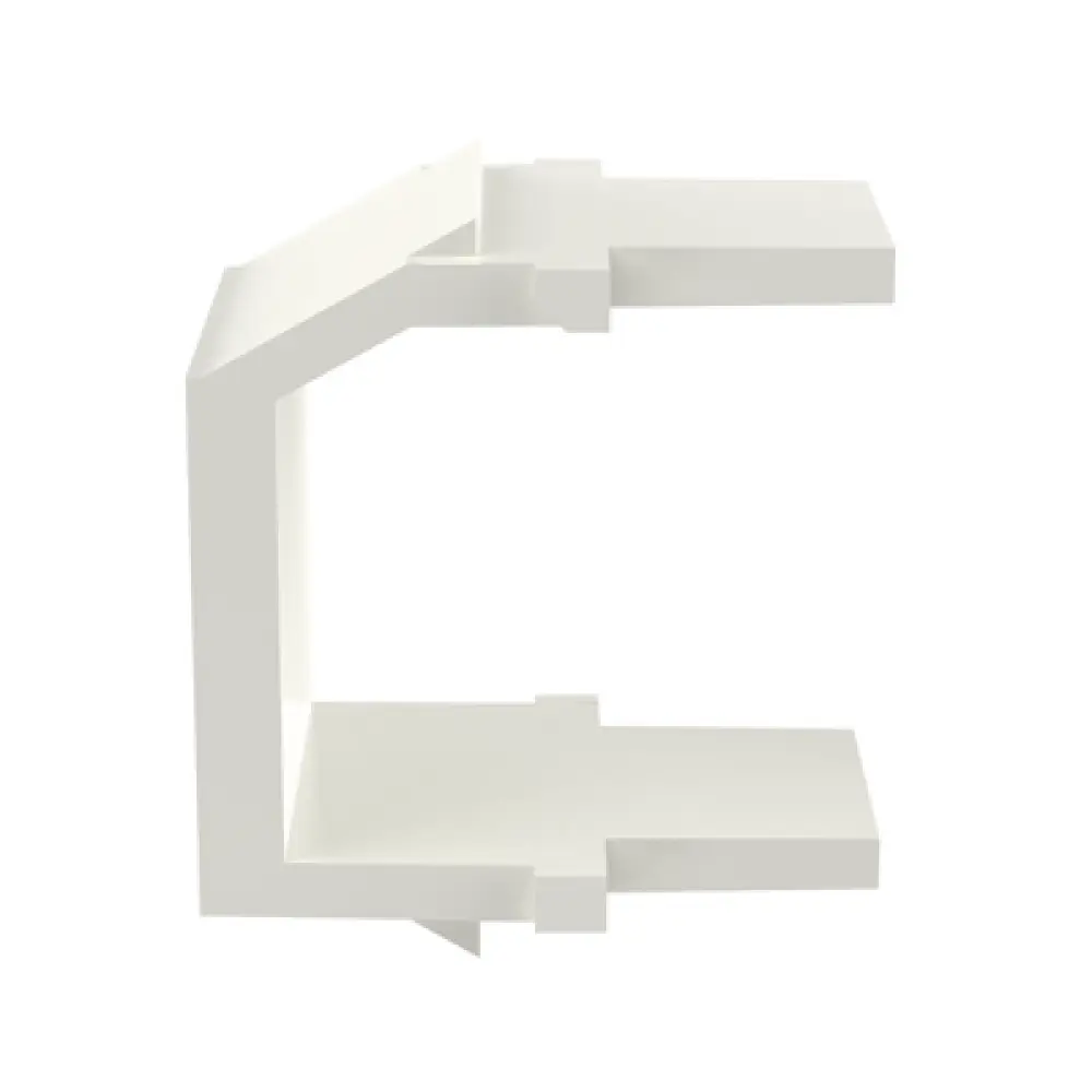 Módulo de Tapa Ciega / Tipo Keystone / Blanco Mate / 1 Espacio / 1 Pieza