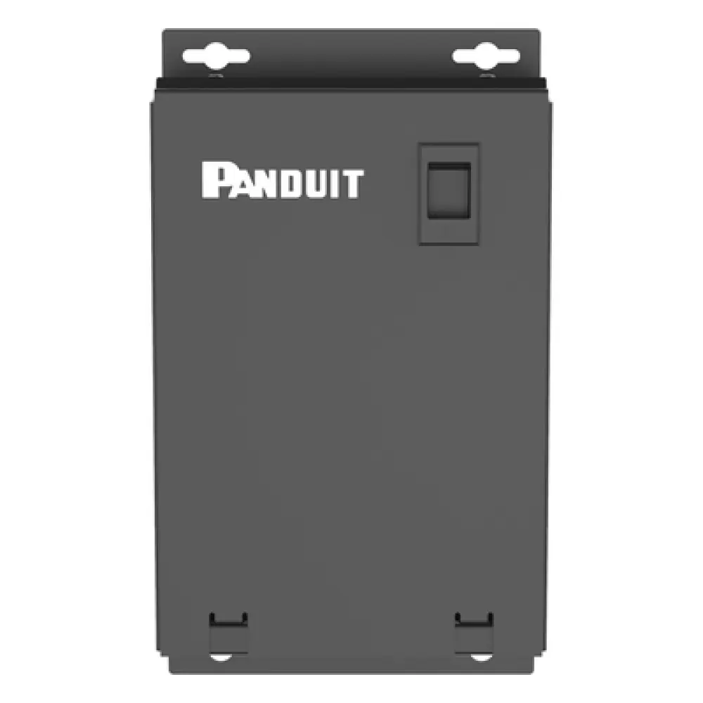 Caja de Consolidación / 12 Puertos Mini-Com / Acero / 287x181.6x63 mm / 0.94x0.60x0.21 ft / Negro