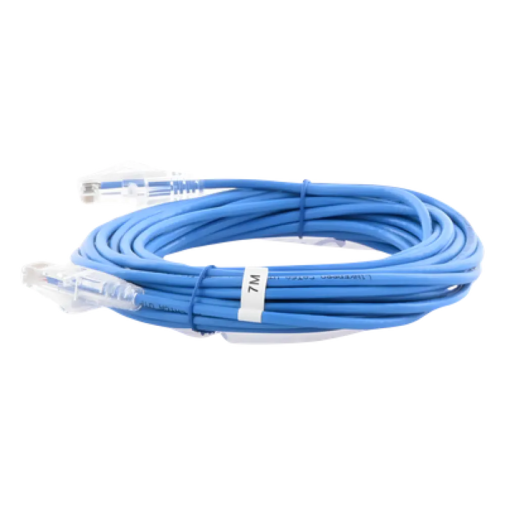 Cable de Parcheo Slim UTP Cat6A / 7 m (22.97 ft) / 28 AWG / RJ45 / Azul