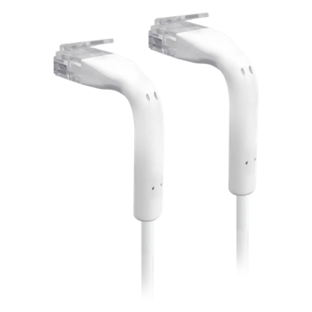 Cable Patch Cat6 / Ultra Delgado 3mm / 1 Metro (3.28 Pies) / RJ45 Flexible / PoE+++ / GbE / TPE / 30 AWG / UTP / FT-2