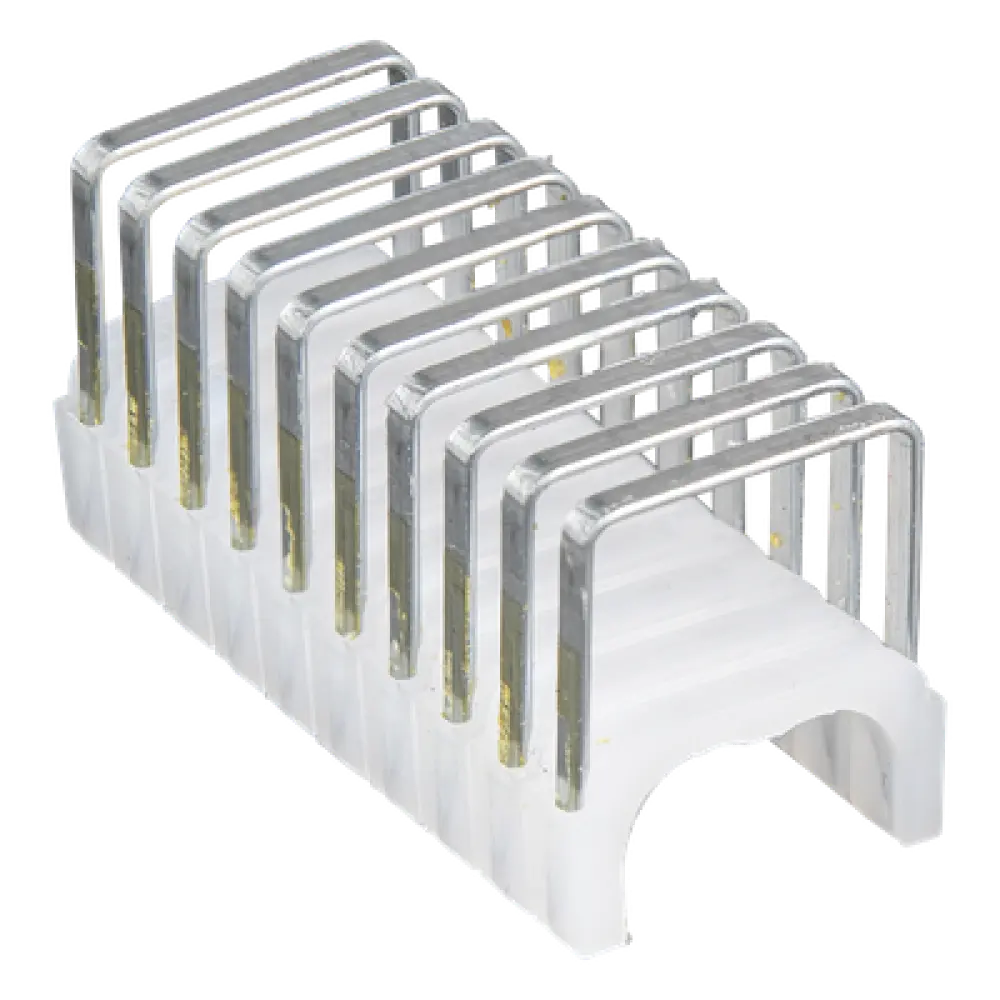 Grapas para cable / Aislamiento plástico UL / 300 piezas / 9 mm x 15 mm / 0.35 x 0.59 in / NM Romex 14/3, 12/3