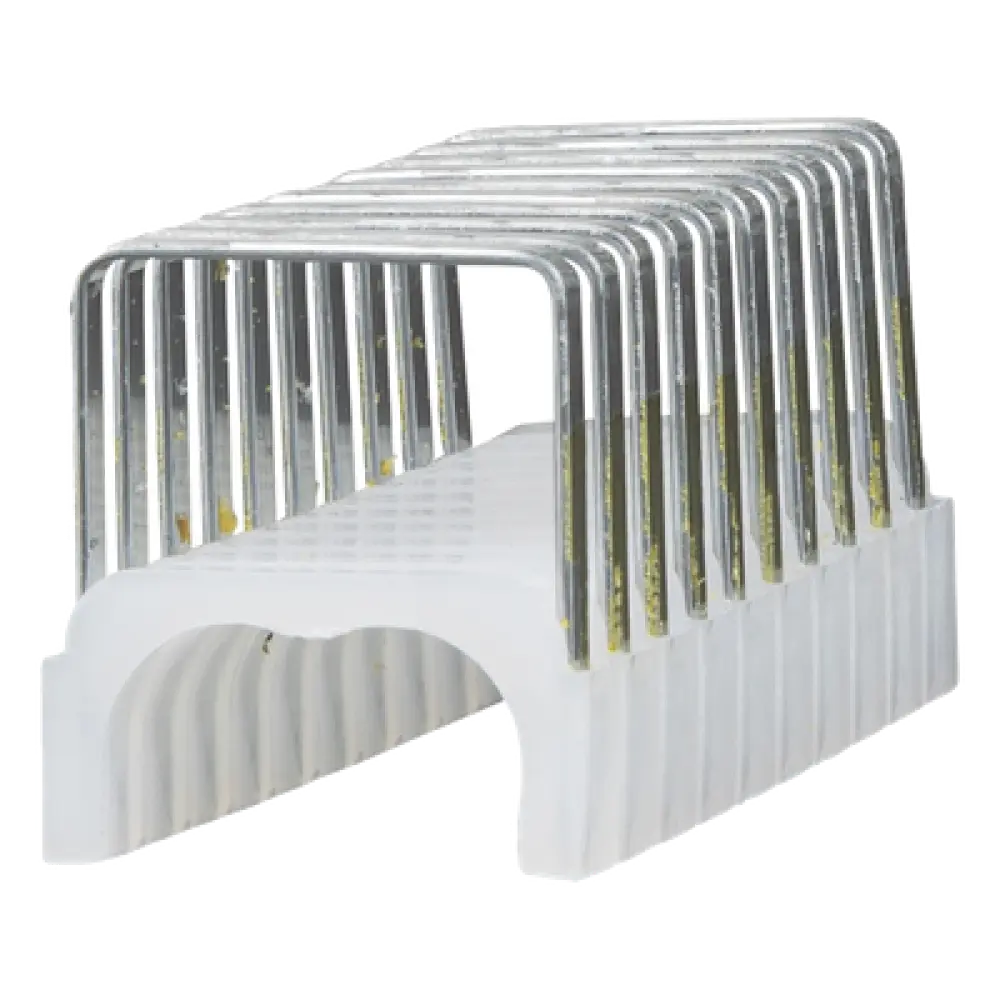 Grapas para cable / Aislamiento plástico UL / 300 piezas / 9 mm x 15 mm / 0.35 x 0.59 in / NM Romex 14/3, 12/3