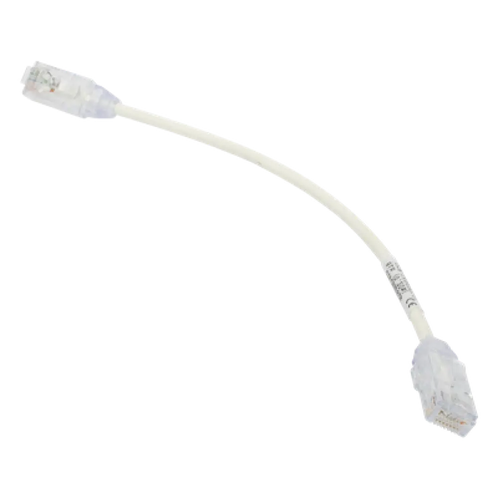 Cable de Parcheo UTP / Cat6 / 28AWG Diámetro Reducido / 0.67 pies / Doble Clasificación CM/LSZH