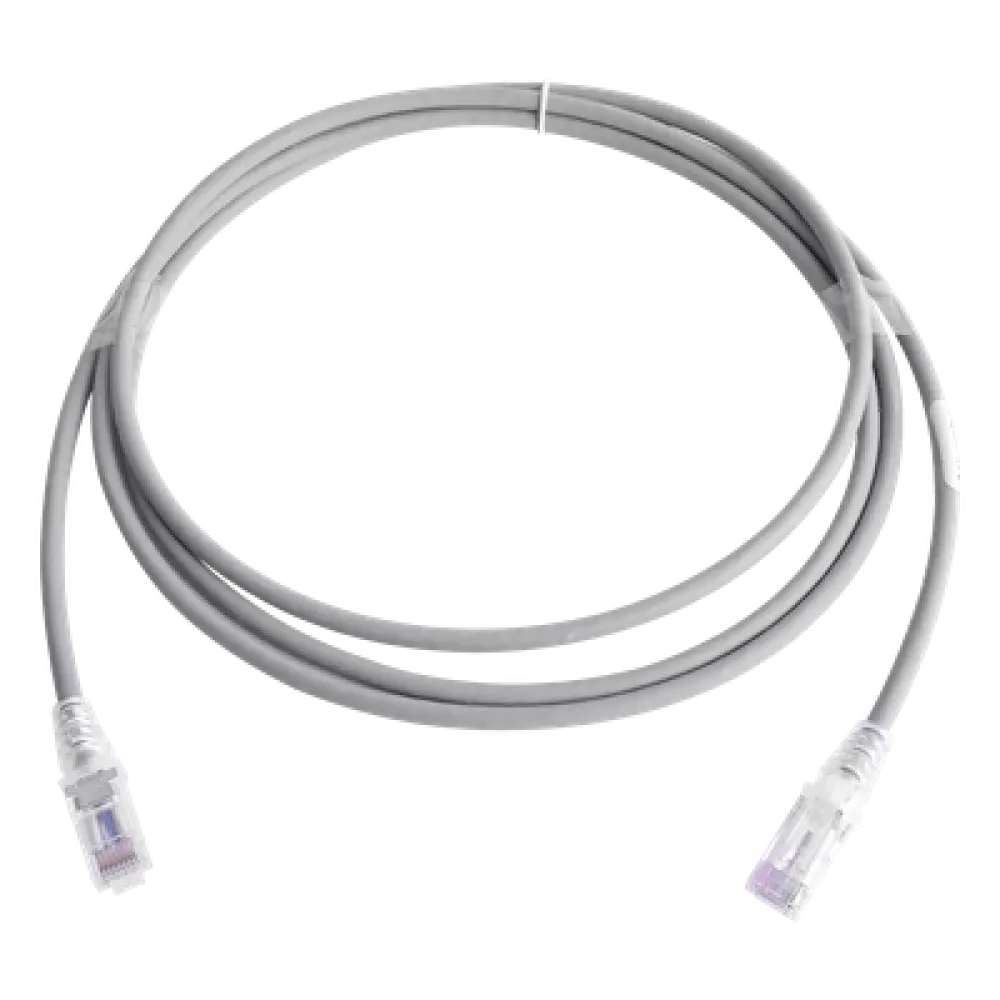 Patch Cord Cat6 UTP / CM/LS0H / 2.13 m (7 ft) / Gris / Versión Bulk
