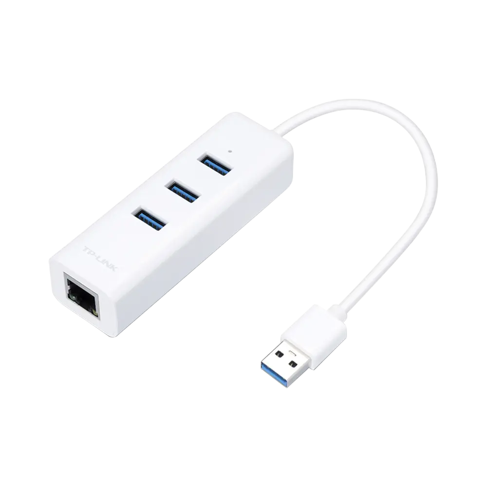 Adaptador de red Ethernet USB 3.0 a RJ45 10/100/1000Mbps
