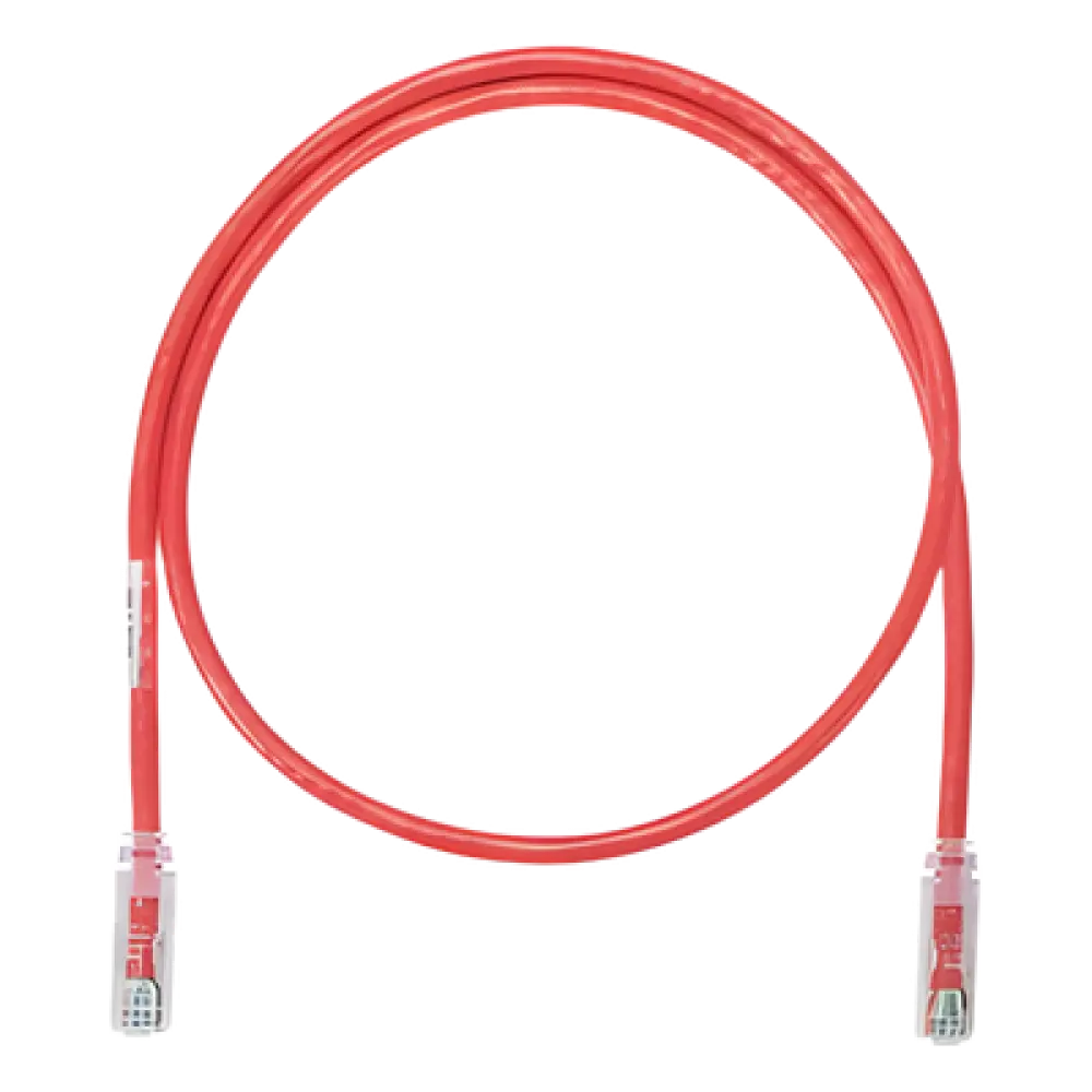 Cable de Parcheo UTP / Cat 6 / 1.5 m (4.92 ft) / 24 AWG / T568B / CM / Rojo
