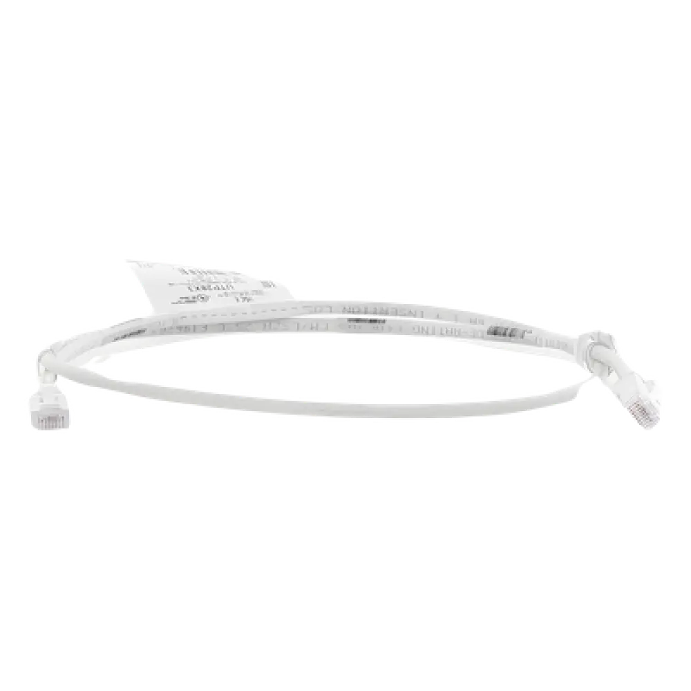 Cable de Parcheo UTP / Cat6A / 28AWG / CM-LSZH / 0.91 m (3 ft) / -40 a 75 °C / PoE++