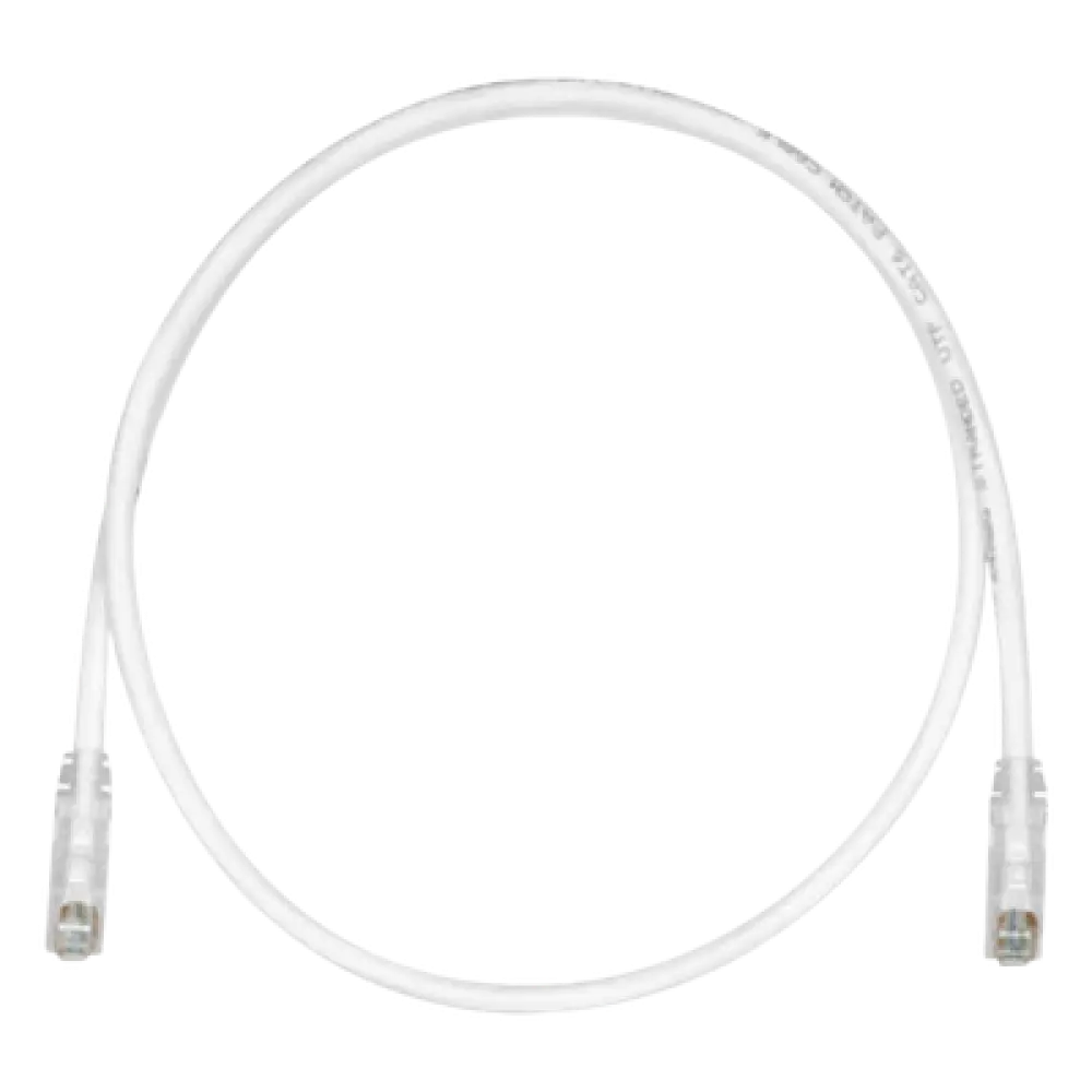 Cable de Parcheo UTP Cat6 / 24 AWG / CM / 4.57 m (15 ft) / Blanco Mate