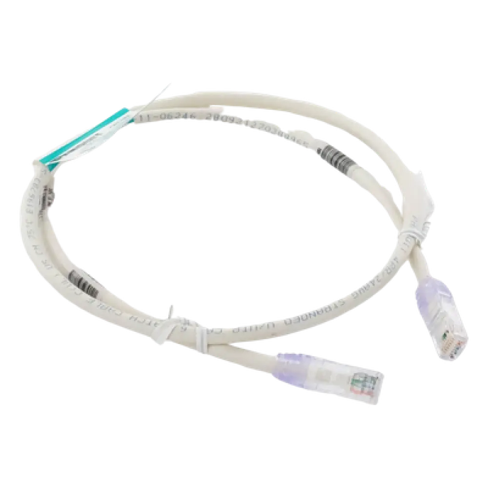Cable de Parcheo / Cat6 / 24 AWG / CM / 0.91 m (3 ft) / UTP / Blanco Mate