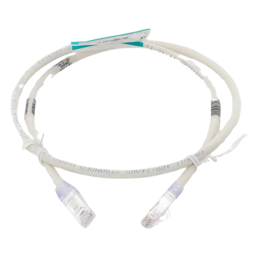 Cable de Parcheo / Cat6 / 24 AWG / CM / 0.91 m (3 ft) / UTP / Blanco Mate