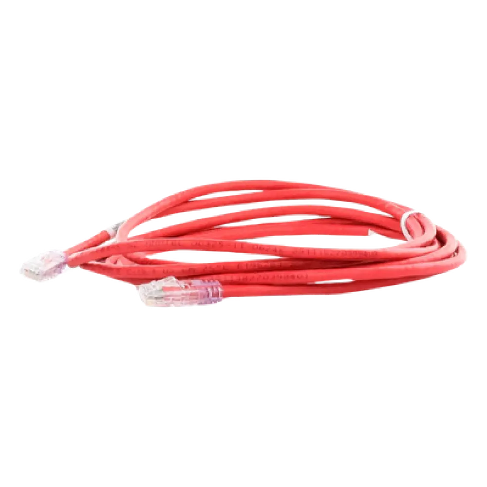 Cable de Parcheo UTP / Categoría 6 / 3 m (9.84 ft) / 24 AWG / Clasificación CM / PoE / Rojo