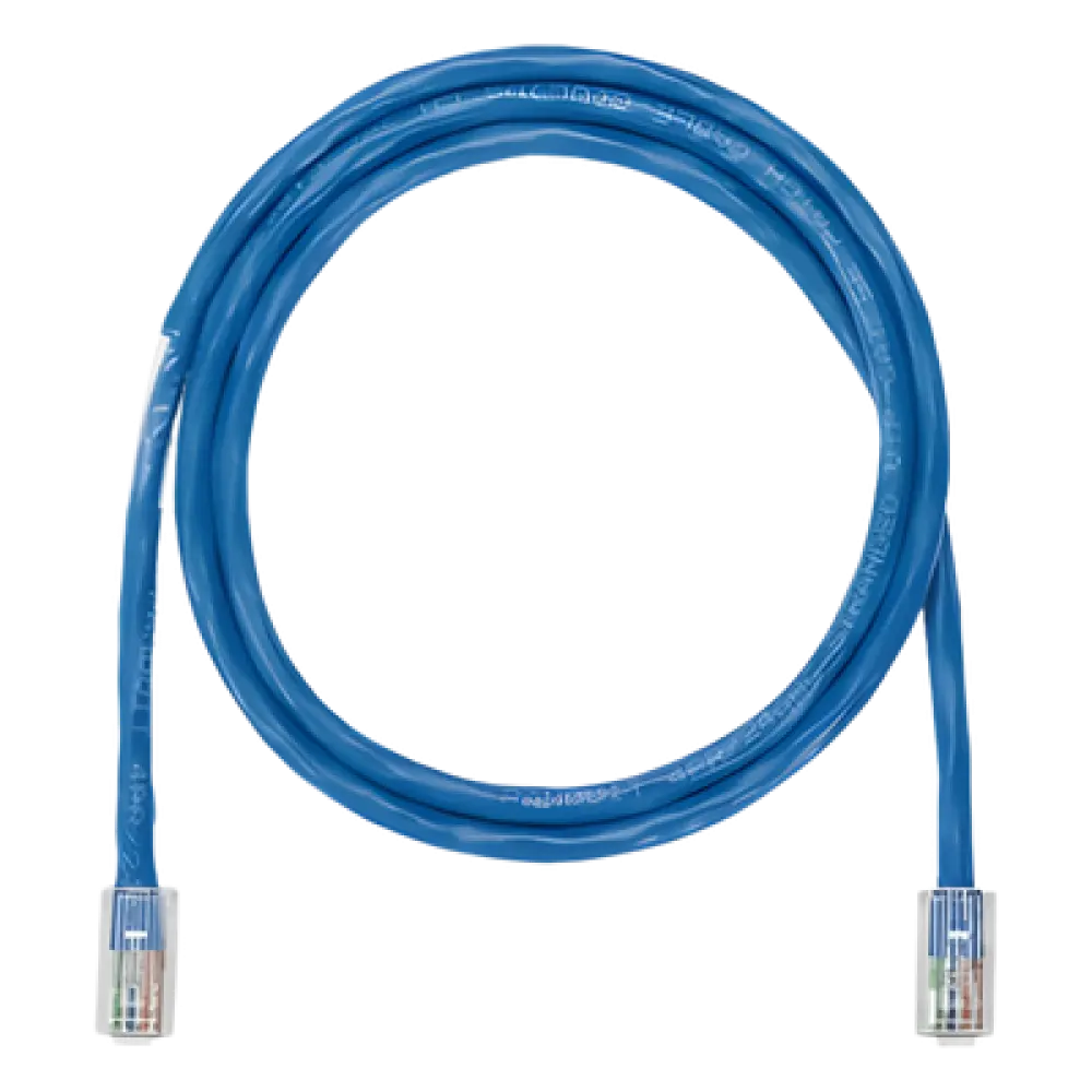 Cable de Parcheo UTP / Cat 5e / 24 AWG / 1.52 m (5 ft) / T568A / CM / Azul