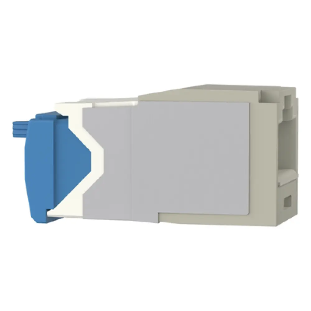 Conector Jack RJ45 / Categoría 6A / 8 Posiciones 8 Cables / Terminación TG / PoE 100W / Color Gris