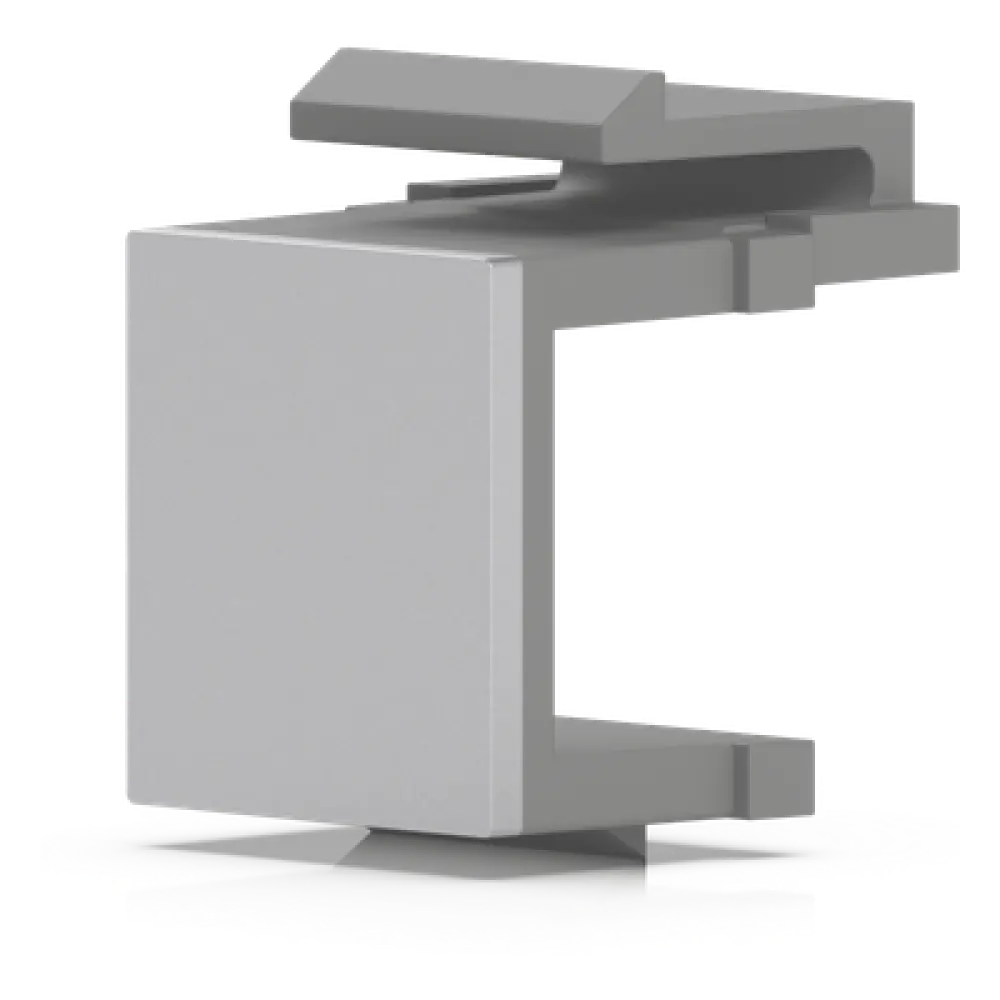 Insertos Ciegos Keystone / Snap-In / 24 Piezas / 16.3 x 14.6 x 18 mm (0.64 x 0.57 x 0.7") / ABS Retardante a la Flama