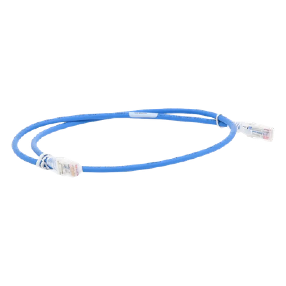 Patch Cord Cat5e UTP / CM/LS0H / 0.91 m (3 Pies) / Azul / Bulk