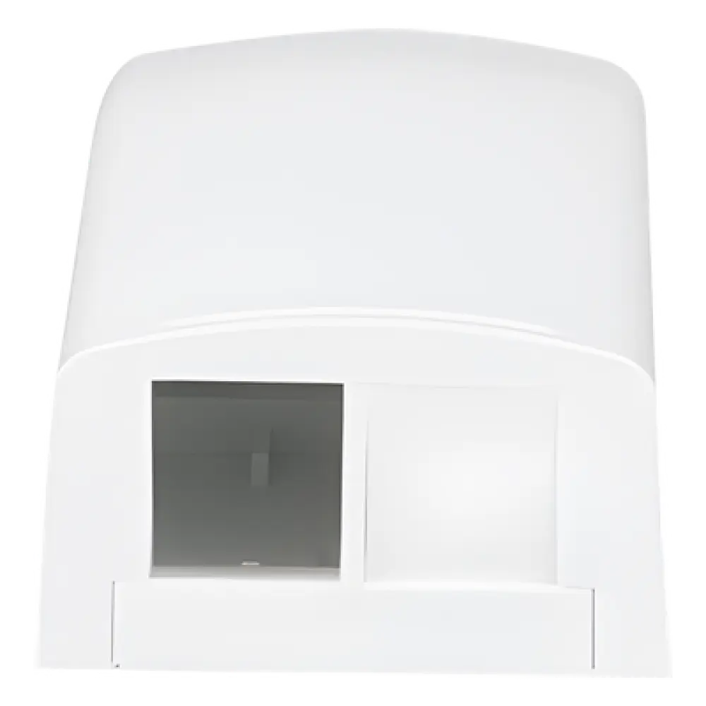 Caja de Montaje en Superficie / 2 Módulos Keystone / ABS / 1.95 x 1.13 x 3.65 in / Blanco
