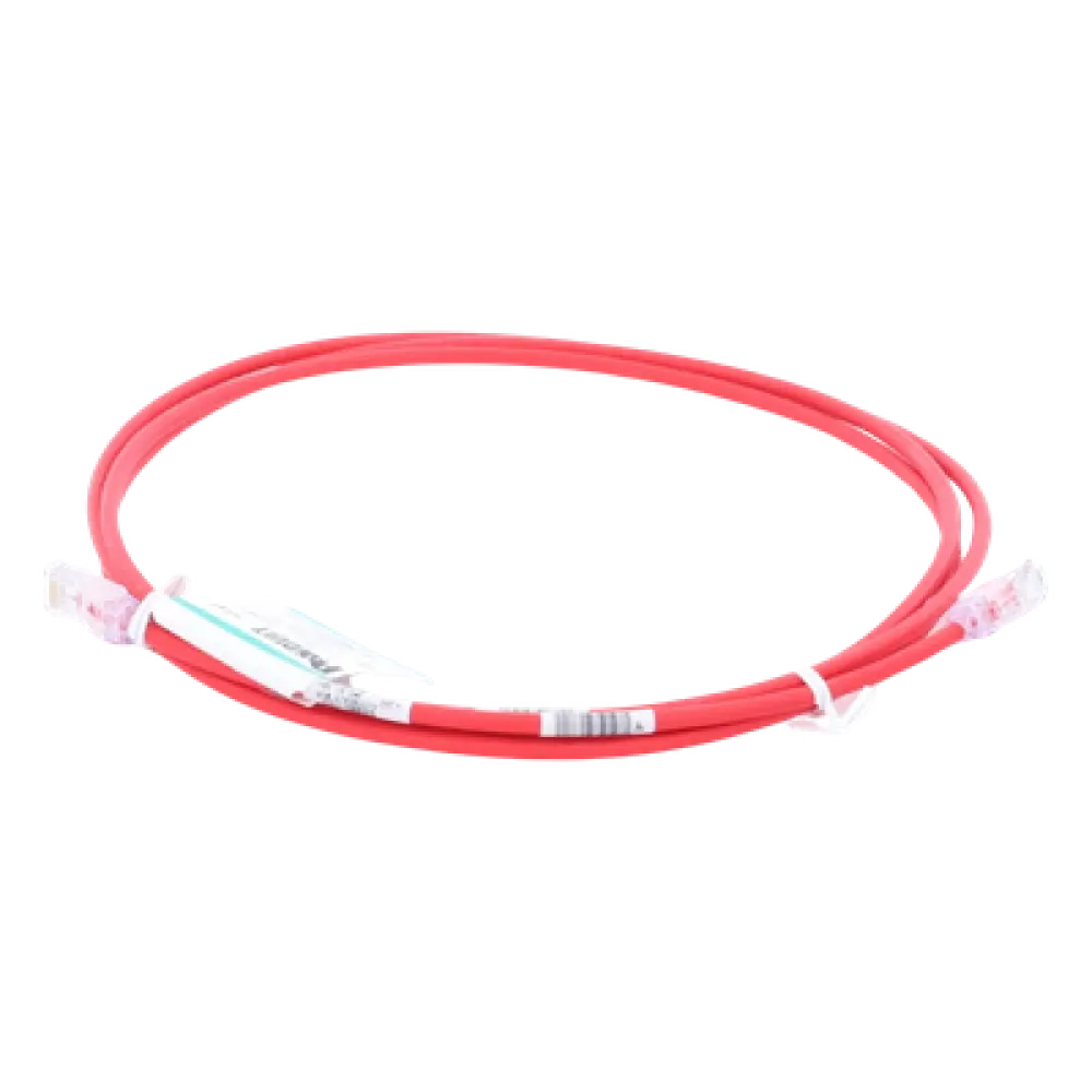 Cable de Parcheo UTP / Cat6A / 28AWG / CM-LSZH / 2.13 m (7 ft) / Rojo