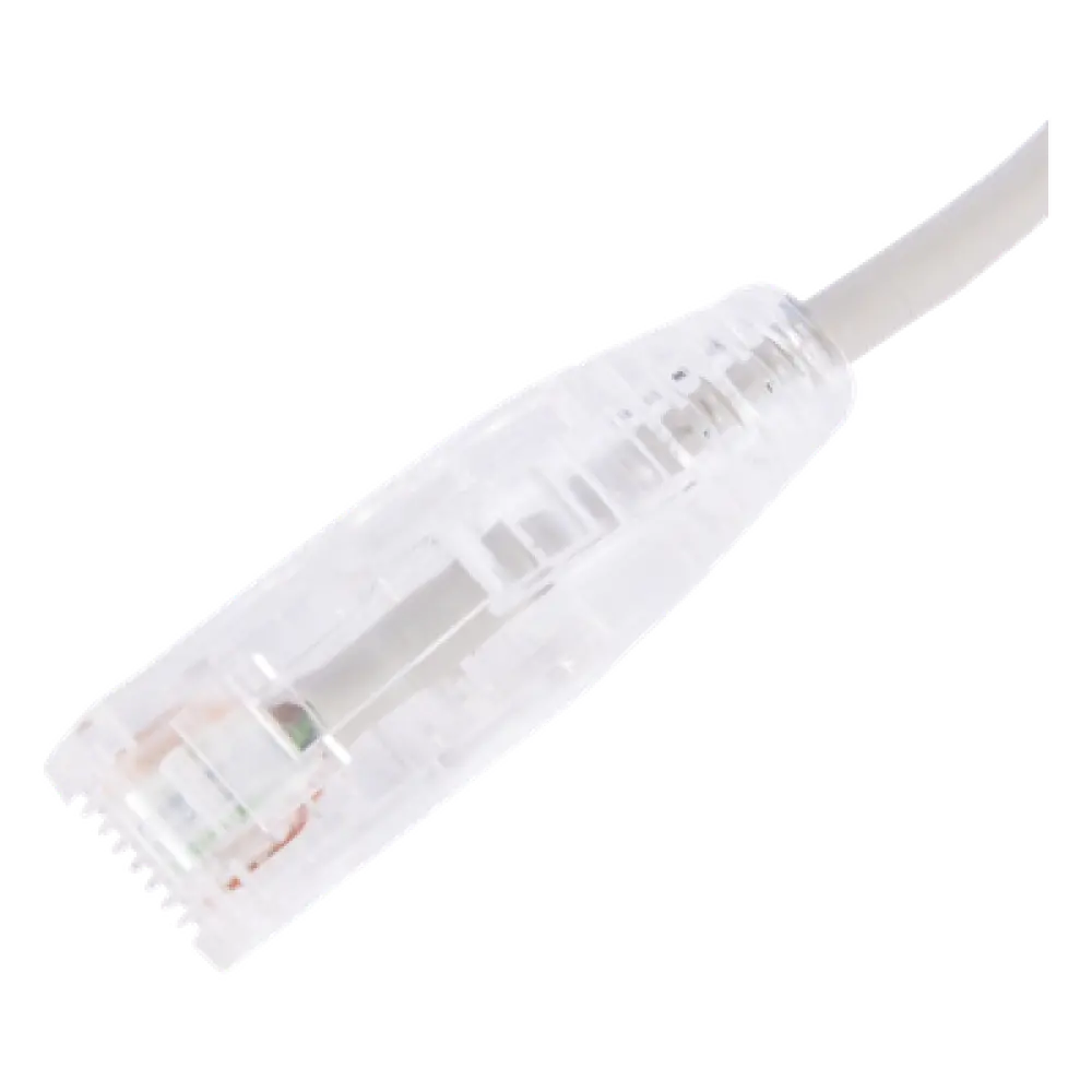 Cable de Parcheo Slim UTP / Cat6 / 30 cm (0.98 ft) / 28 AWG / RJ45 / Gris