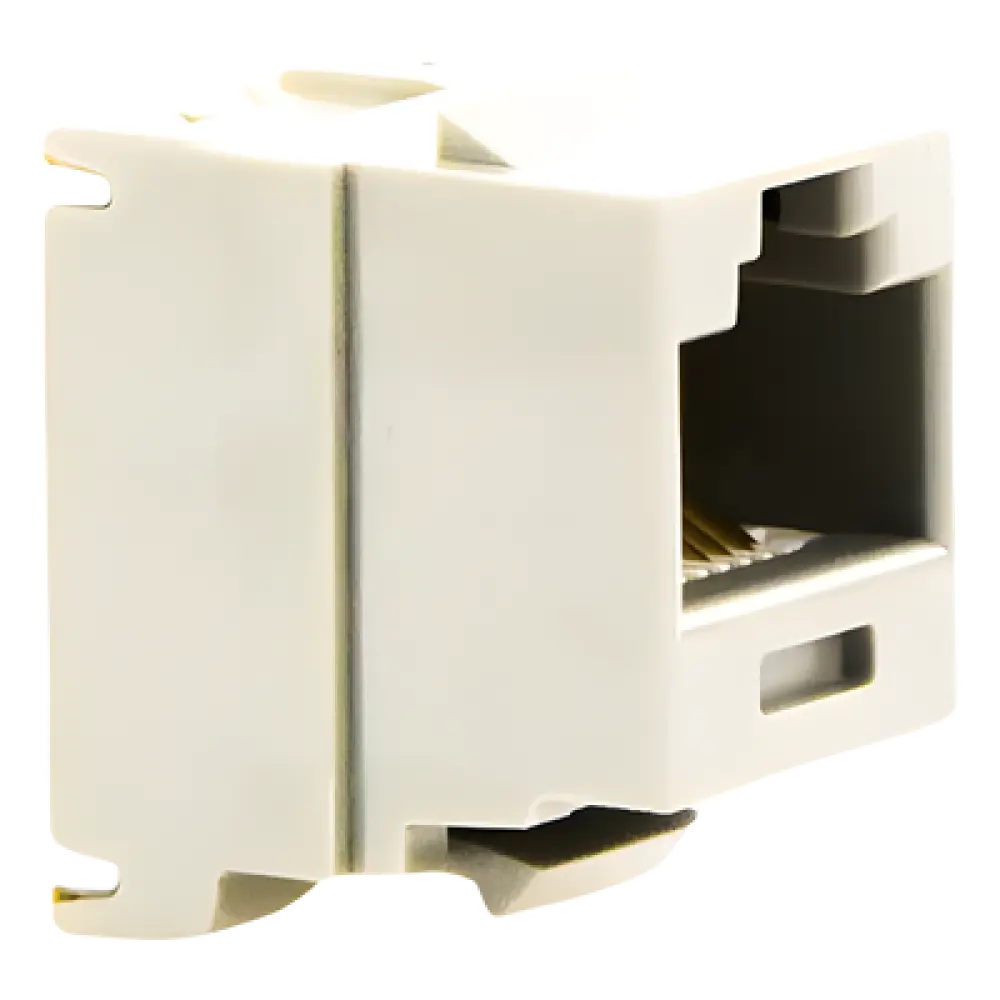 Jack Keystone / Cat 6 / Clase E / 250 MHz / Impacto 110 / RJ45 / Gris