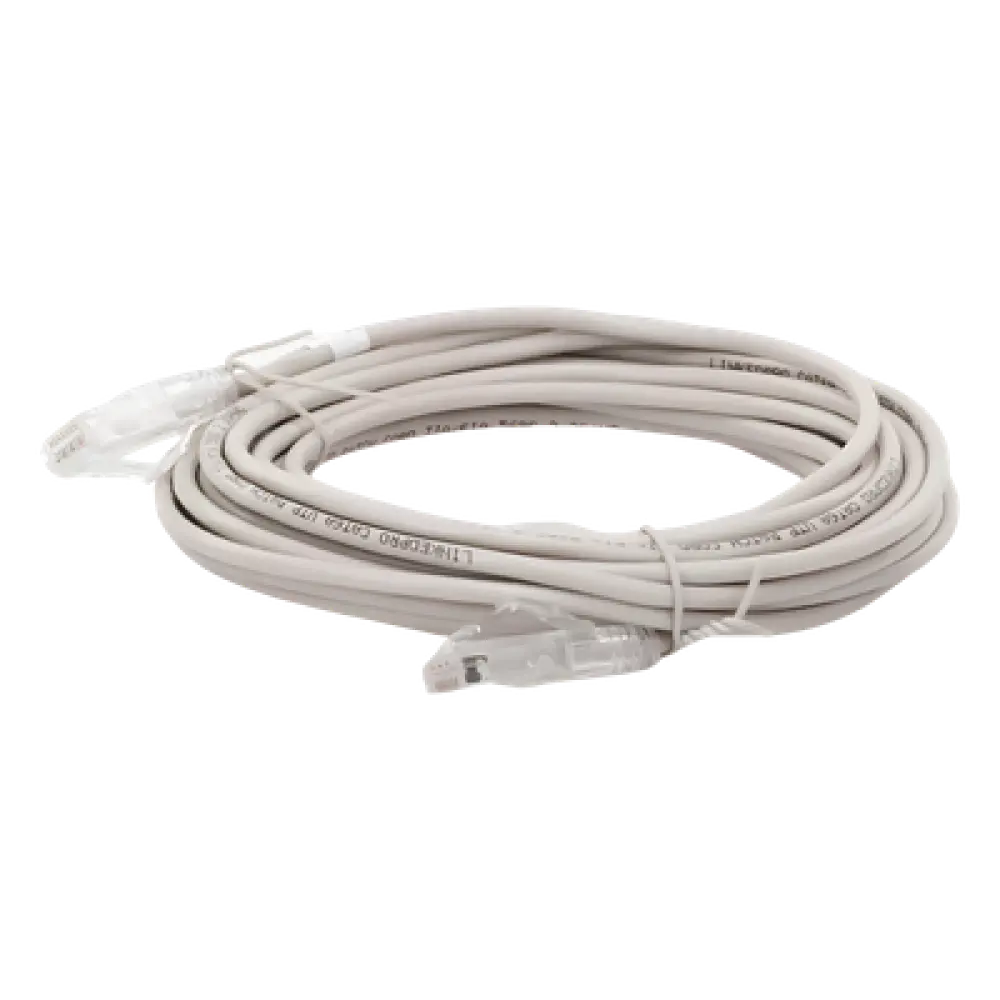 Cable de Parcheo UTP Cat6A / Slim 28 AWG / 7 m (23 ft) / RJ45 8(8) / 100 Ohm / Sin Blindaje