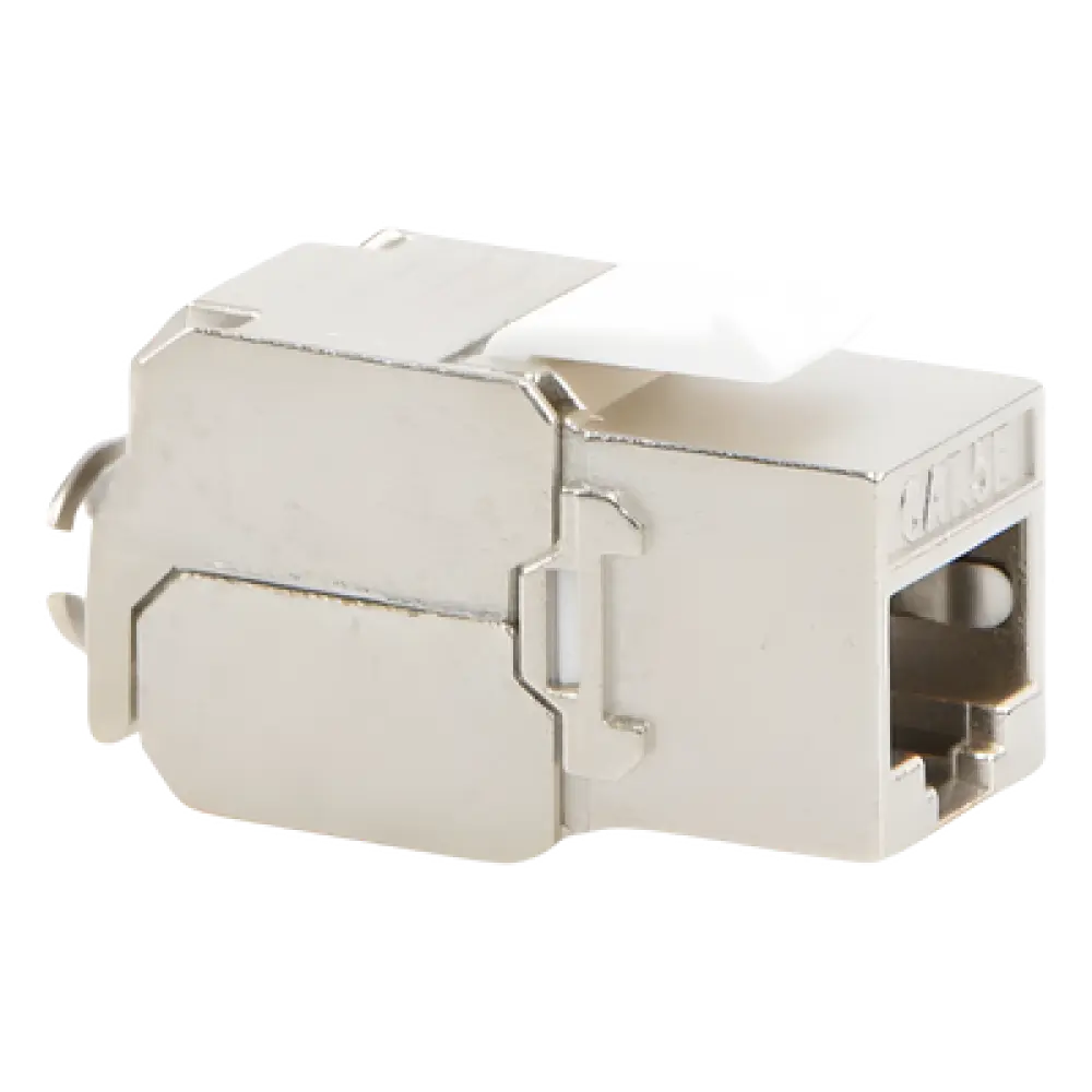 Módulo Jack Keystone / Cat5e STP / Toolless / 1 Puerto / T568A-B / -40°C a 85°C