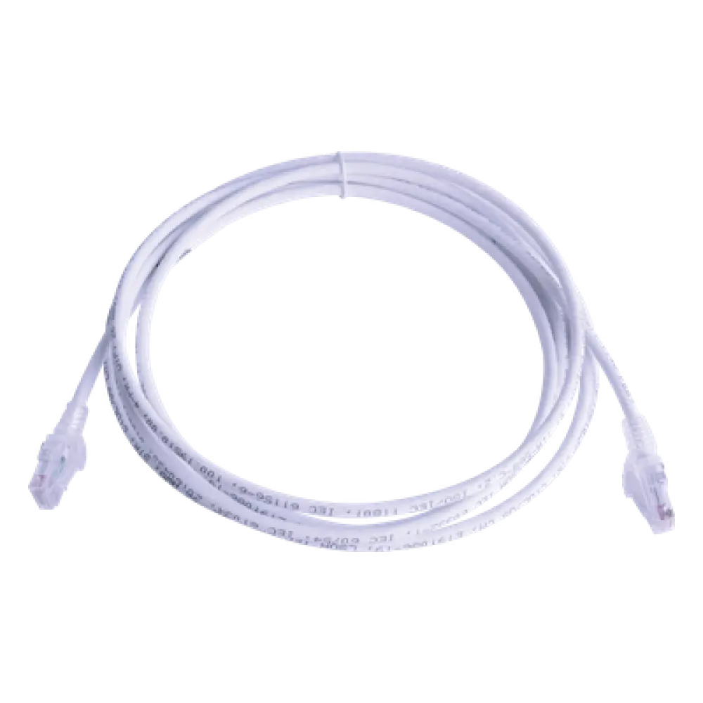 Patch Cord Cat6 UTP / CM-LS0H / 3.05 m (10 ft) / 26 AWG / Alta Densidad / PoE++ / Blanco