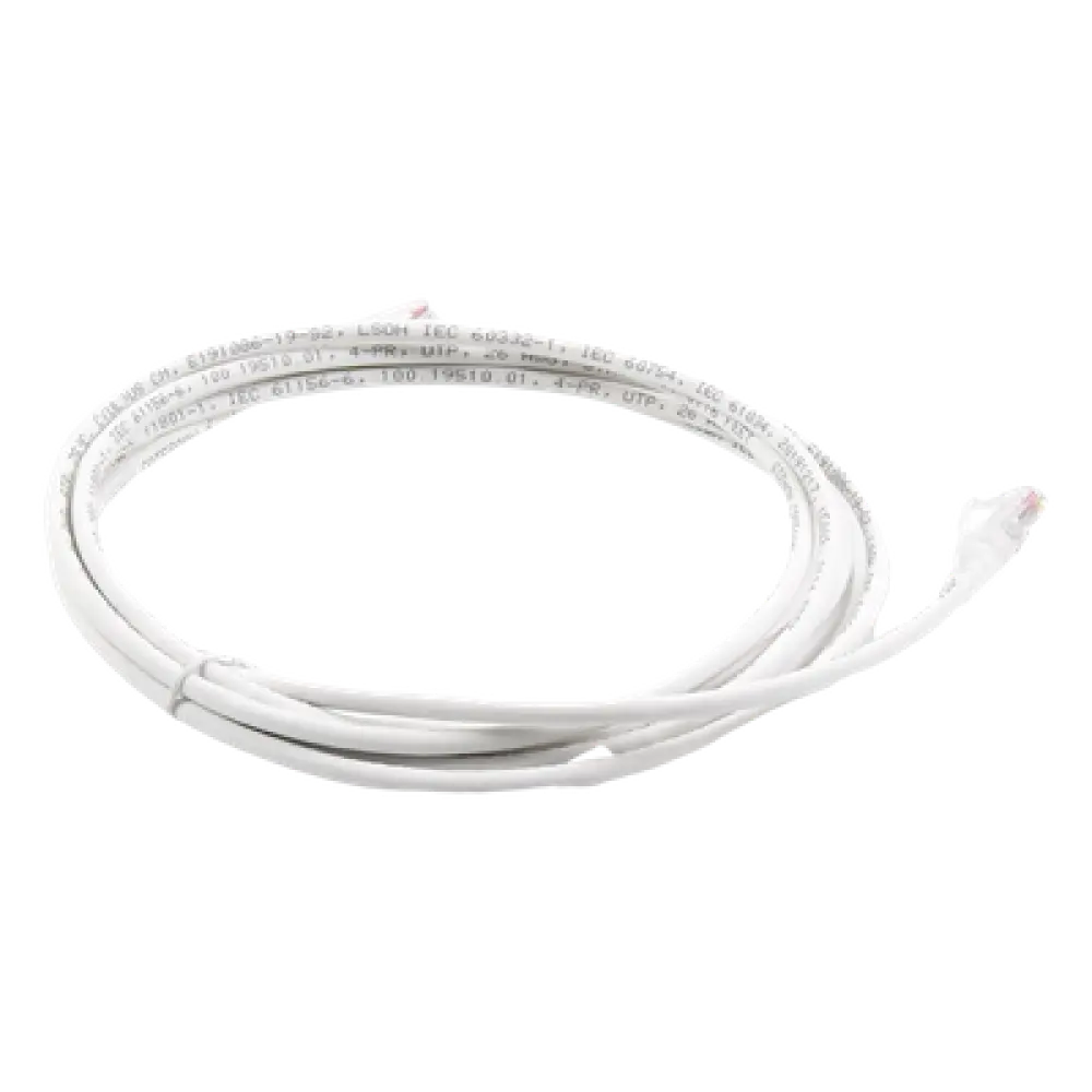Patch Cord Cat6 UTP / CM-LS0H / 3.05 m (10 ft) / 26 AWG / Alta Densidad / PoE++ / Blanco